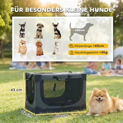 PawHut Hundetransportbox faltbar PawHut Hundetransportbox faltbar