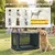 PawHut Hundetransportbox faltbar PawHut Hundetransportbox faltbar