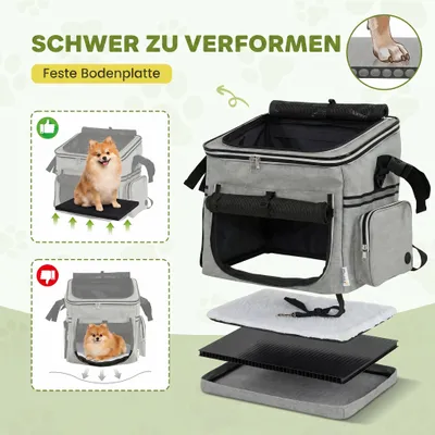 PawHut Fahrrad Hundekorb vorne