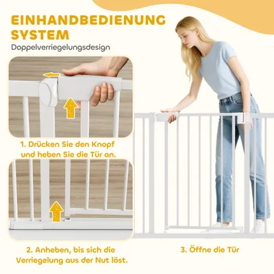 PawHut Treppenschutzgitter