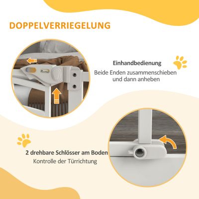 PawHut Türschutzgitter