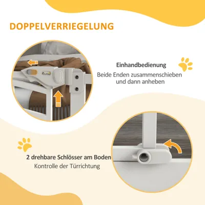 PawHut Türschutzgitter