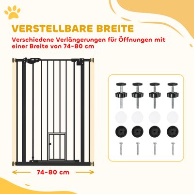 PawHut Türschutzgitter