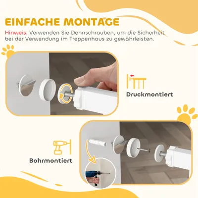 PawHut Türschutzgitter
