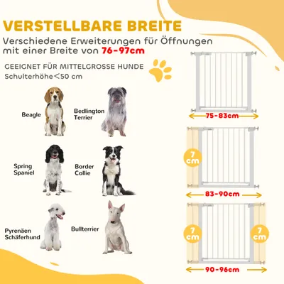 PawHut Türschutzgitter