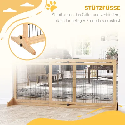 PawHut Hunde Absperrgitter PawHut Hunde Absperrgitter