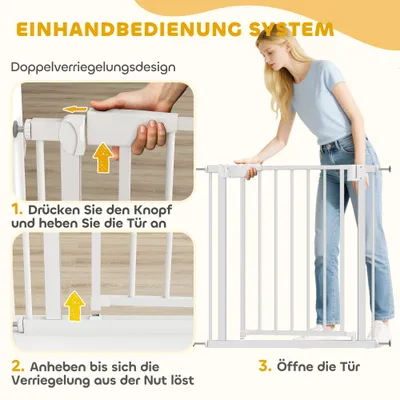 PawHut Treppenschutzgitter