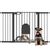 Schwarz|75-131L x 2B x 76H cm