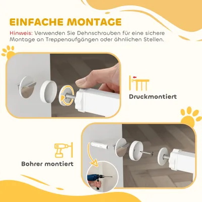 PawHut Türschutzgitter PawHut Türschutzgitter