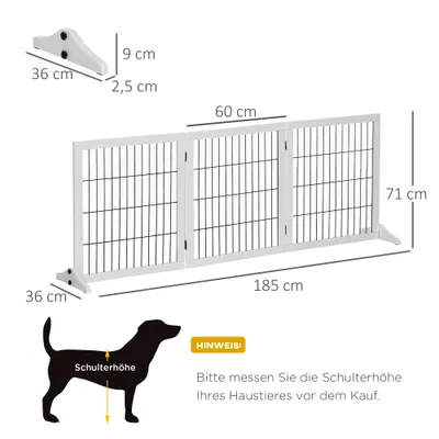 PawHut Hundegitter