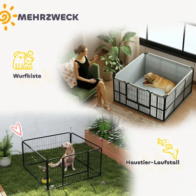 PawHut Wurfkiste für Hunde PawHut Wurfkiste für Hunde