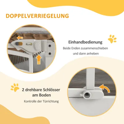 PawHut Türschutzgitter