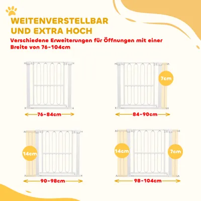 PawHut Türschutzgitter