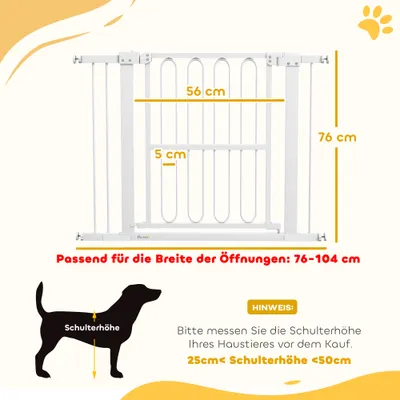 PawHut Türschutzgitter