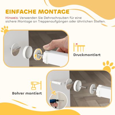 PawHut Türschutzgitter