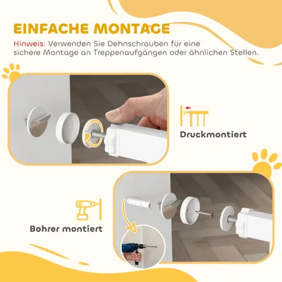 PawHut Türschutzgitter PawHut Türschutzgitter