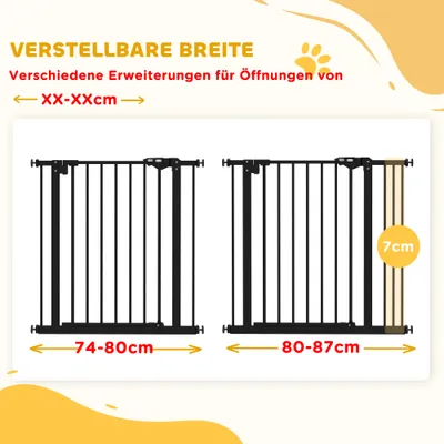PawHut Türschutzgitter PawHut Türschutzgitter