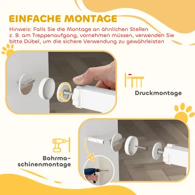 PawHut Treppenschutzgitter PawHut Treppenschutzgitter