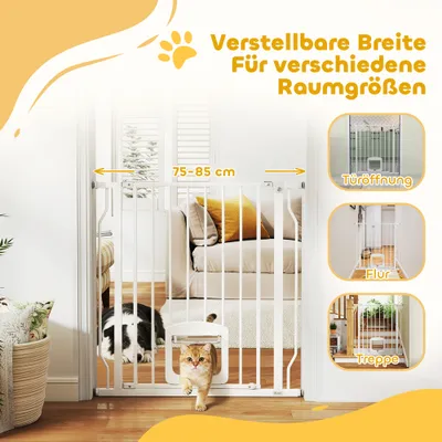 PawHut Treppenschutzgitter PawHut Treppenschutzgitter