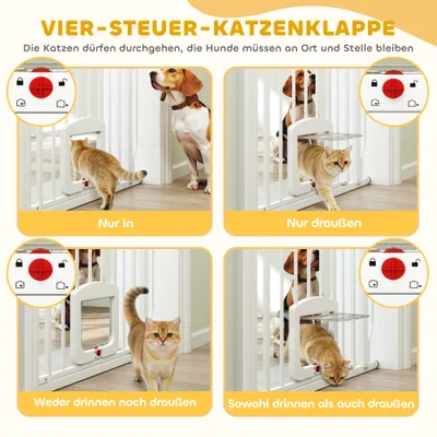 PawHut Treppenschutzgitter PawHut Treppenschutzgitter