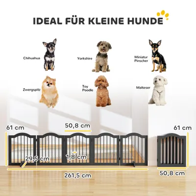 PawHut Absperrgitter Hund PawHut Absperrgitter Hund