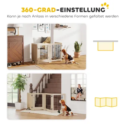 PawHut Absperrgitter Hund