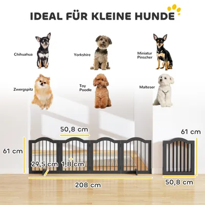 PawHut Hunde-Absperrgitter PawHut Hunde-Absperrgitter