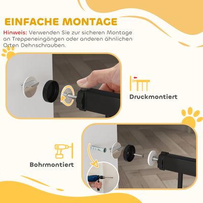 PawHut Türschutzgitter