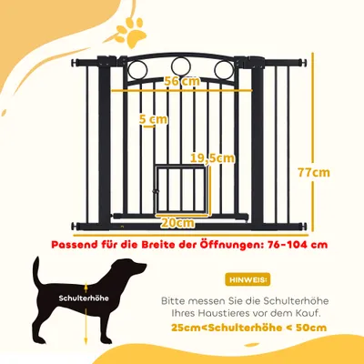 PawHut Türschutzgitter PawHut Türschutzgitter