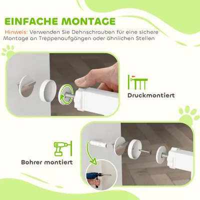 PawHut Türschutzgitter PawHut Türschutzgitter