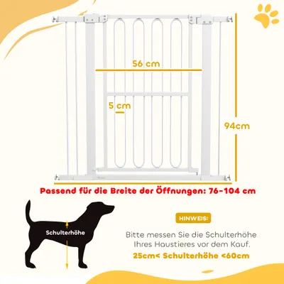 PawHut Türschutzgitter