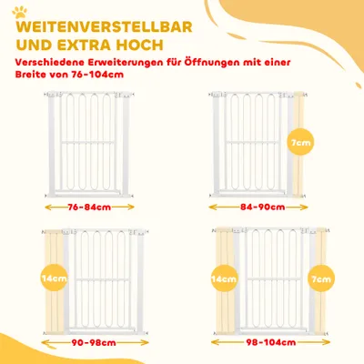 PawHut Türschutzgitter