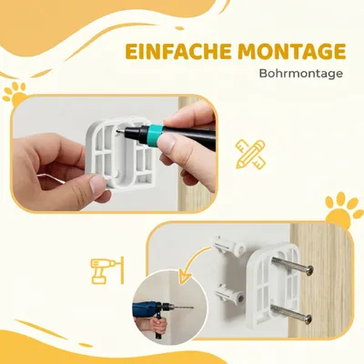 PawHut Treppenschutzgitter PawHut Treppenschutzgitter