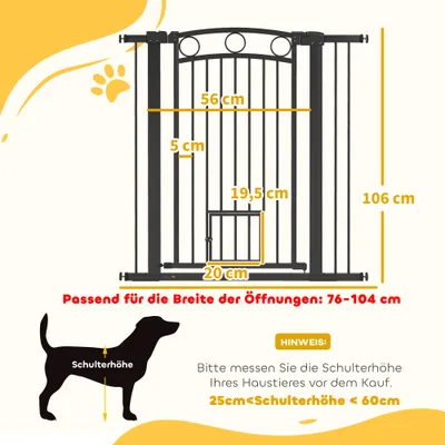 PawHut Türschutzgitter PawHut Türschutzgitter