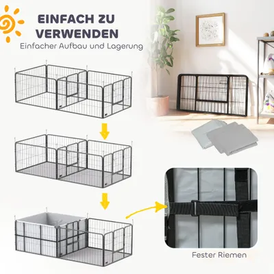 PawHut Wurfkiste für Hunde