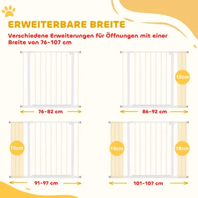 PawHut Türschutzgitter