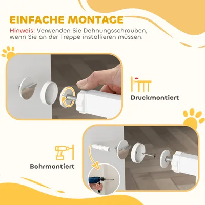 PawHut Türschutzgitter