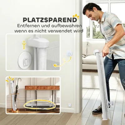 PawHut Treppenschutzgitter