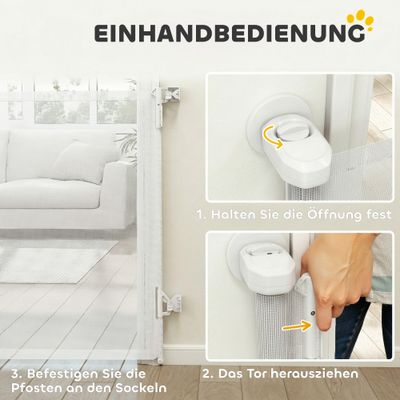 PawHut Treppenschutzgitter