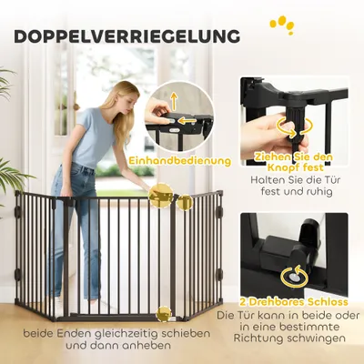 PawHut Hunde Absperrgitter PawHut Hunde Absperrgitter