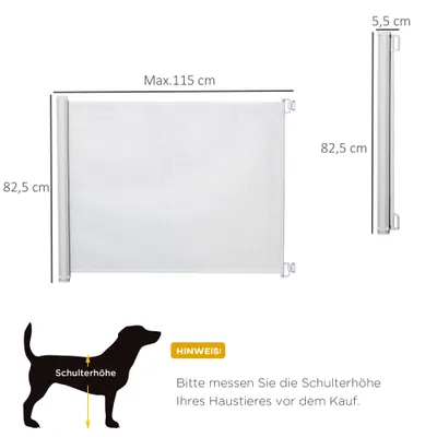 PawHut Hunde-Trennwand