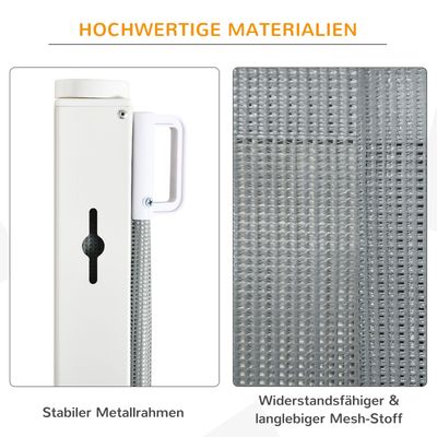 PawHut Hunde-Trennwand
