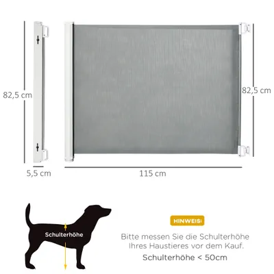PawHut Hunde-Trennwand