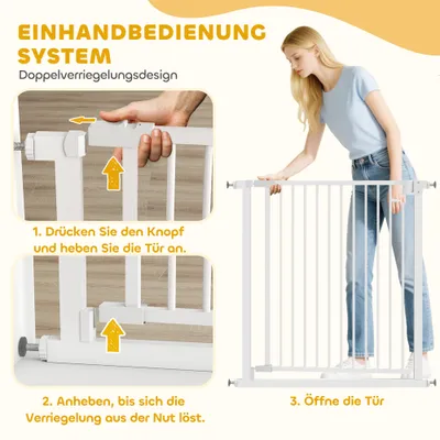 PawHut Treppenschutzgitter