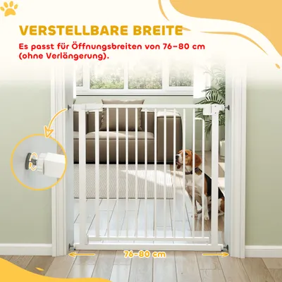 PawHut Treppenschutzgitter