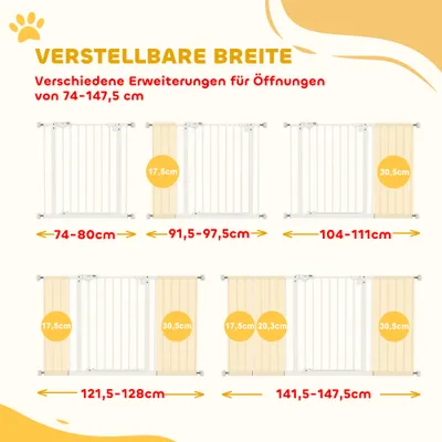 PawHut Türschutzgitter