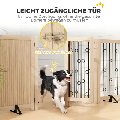 PawHut Absperrgitter Hund