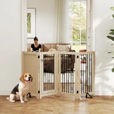 PawHut Absperrgitter Hund