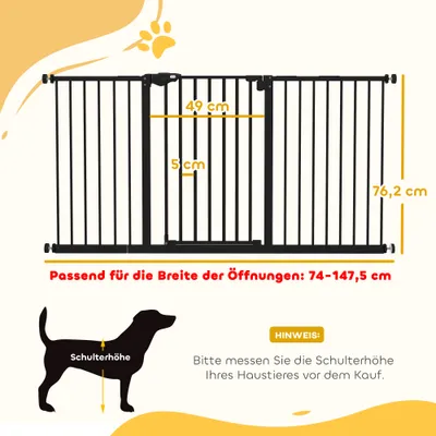 PawHut Türschutzgitter PawHut Türschutzgitter