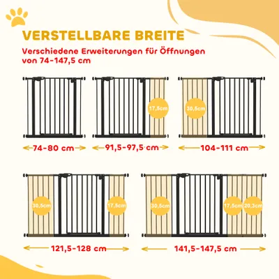 PawHut Türschutzgitter PawHut Türschutzgitter